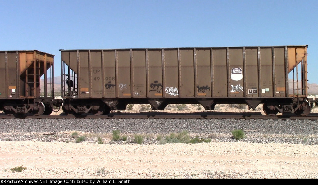 EB Unit Empty Hooper Car Frt at Erie NV -43